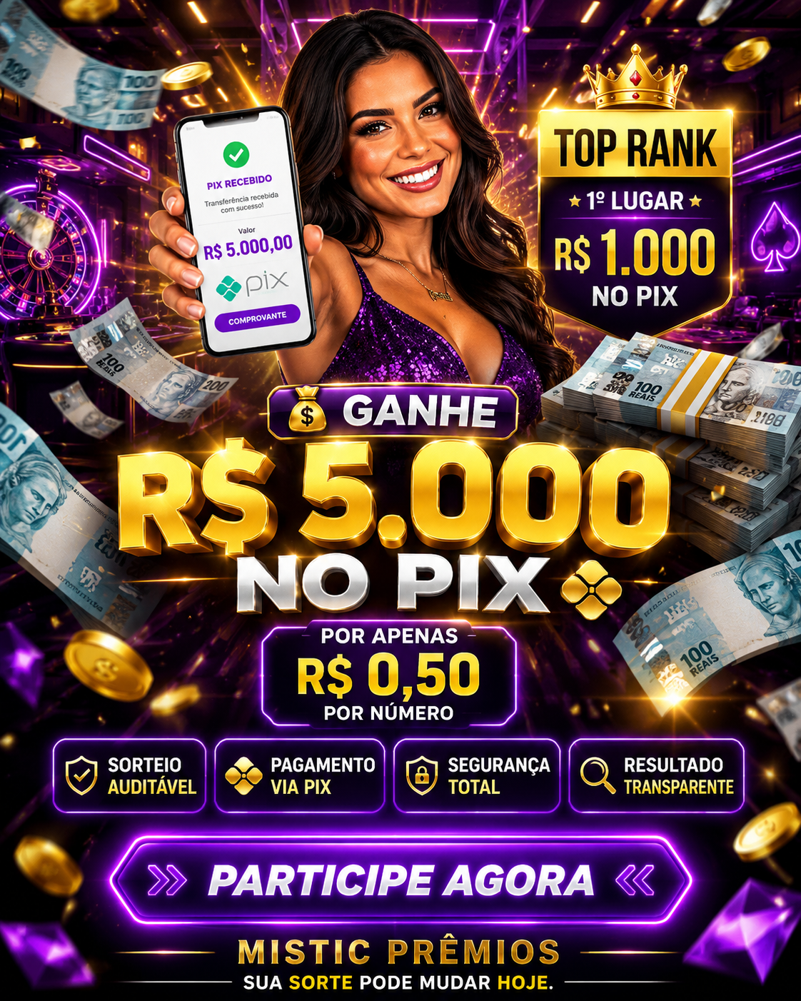 💰 Sua Chance de Ganhar R$ 5.000 no PIX Começa Agora!